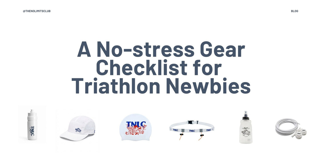 A No-stress Gear Checklist for Triathlon Newbies