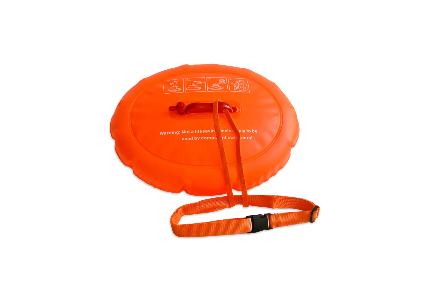 Finn's Donut (Orange swim buoy w/ container)