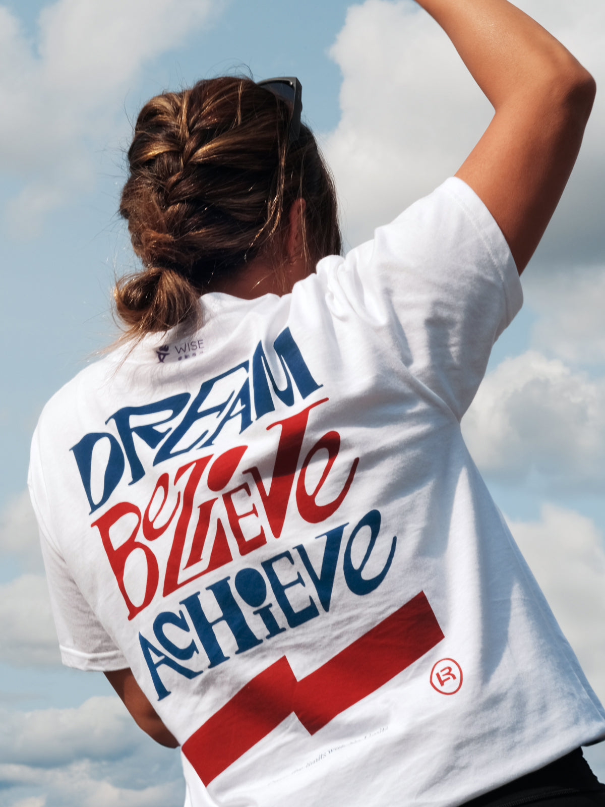 "Dream Believe Achieve" x WISE Unisex Tee